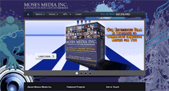 Desktop Screenshot of mosesmediainc.com